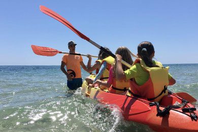 Actividades en el Mar